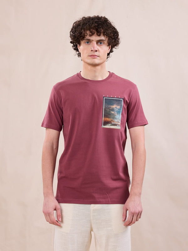 Red Graphic Print T-Shirt