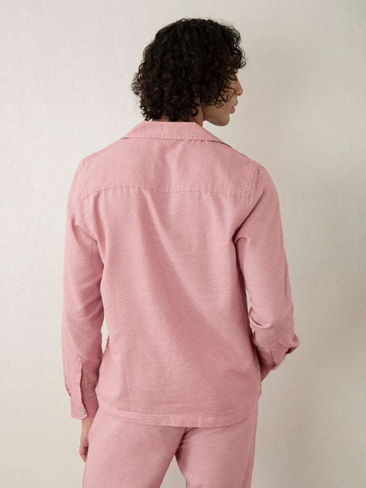 Pink Plain Summer Jacket